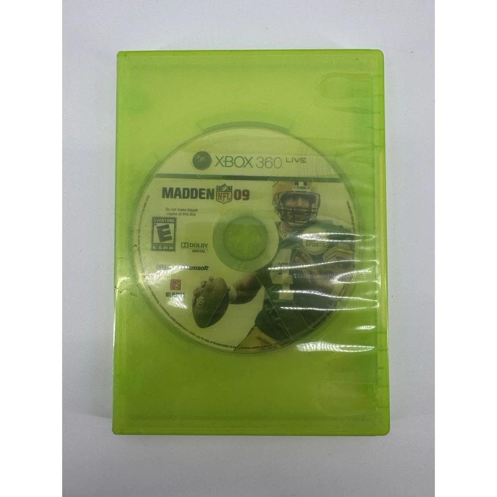 Madden NFL‎ 09 Microsoft Xbox 360 EA Sports CIB